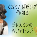 【憧れの人に変身！】ジャスミンのヘアアレンジ☆上品でかわいい髪型です♫