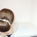 Acconciatura per sposa/ Hairstyle for bride/Penteado para noiva/Coafură pentru nuntă/Coiffure simple