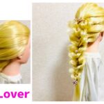 Hair Arrangement Elsa❄️Wedding Hairstyle No Braid No Pin FROZEN2 🌸Tutorial 【Updo Lover】簡単エルサヘアアレンジ