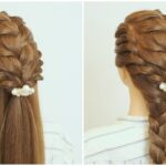 [ピンなしヘアアレンジ]卒園式・入学式にも使える編み込みヘアアレンジ/Braided Hairstyles for School