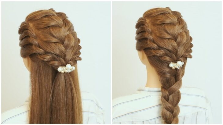 [ピンなしヘアアレンジ]卒園式・入学式にも使える編み込みヘアアレンジ/Braided Hairstyles for School