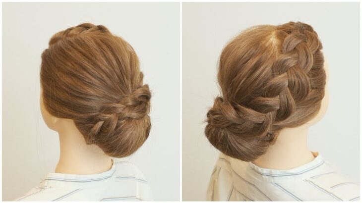 [編み込みアレンジ]結婚式ヘアアレンジ/Wedding Hairstyle for Long/ French Braid Hairstyle