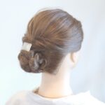 [簡単アレンジ]毛先は三つ編みにするだけ！着物にも似合う上品なまとめ髪