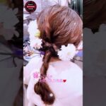 卒業式 袴ヘアアレンジ 【ロング篇😀】今日イチ👆お気に入り作品💖💖 #ヘアアレンジ