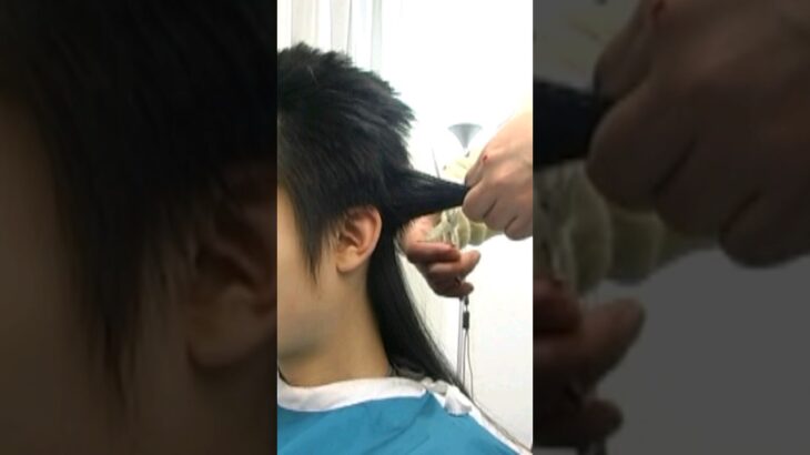 バッサリイメチェン Haircut long to short  【断髪】  ベリーショート 　　 DT-43
