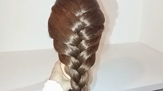 Treccia francese Trenza francesa Împletitură spic Basic french braid Tresses collées Ttança embutida