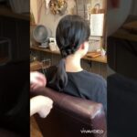 【簡単アレンジ】シンプルでおしゃれな黒髪アレンジ#時短#簡単ヘアアレンジ #アレンジ動画#解説動画 #美容師が教える #ミディアムヘア#ヘアセット