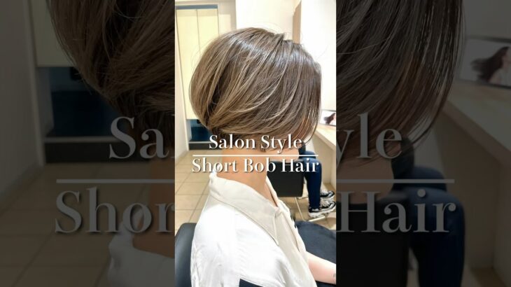 #ハイトーンカラー #ブリーチカラー #ブリーチ #ベージュ #ショートヘア #ショートボブ #ショートスタイル #ヘアセット #ヘアアレンジ簡単 #くびれショート #整形カット