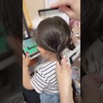 【キッズヘアアレンジ】崩れにくいお団子🍡 #shorts #ヘアアレンジ #ヘアアレンジ動画 #子供 #hairstyle #hair #hairarrange #braids