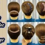 Hairstyle | Bun Hairstyle | Hairstyle for Weddings | 結婚式用の髪型 | 결혼식을 위한 헤어스타일 | easy Hairstyle
