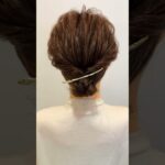 【結婚式ヘア】ミディアムでできる簡単アップヘアのやり方