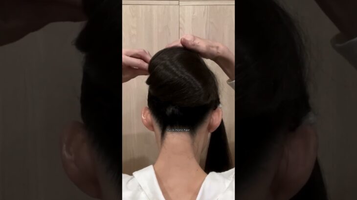 【15分でプロ級⁉】着物ヘアアレンジ自分でできる簡単ウイッグで時短着物ヘアセット 綺麗な着物の髪型 セルフヘアスタイル ロング セミロング ミディアム 32#まとめ髪 #簡単ヘアアレンジ動画