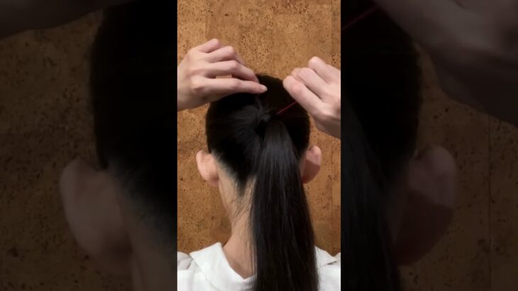 【超簡単 超ロングもできるシニヨン】シンプルな方法で2パターンの髪型に 着物ヘアアレンジ 自分で出来る簡単着物の髪型 セルフヘアスタイル ロング セミロング 22#KimonoHairstyle