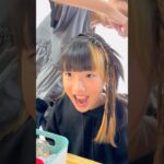 小学生の特別なダンスレッスン日のヘアアレンジ！三つ編みだけで簡単😜#shorts