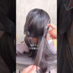 編まない簡単ヘアアレンジ #キッズヘアアレンジ #簡単ヘアアレンジ動画 #美容師 #簡単ヘアアレンジ #ヘアアレンジ動画 #キッズヘア #子供のヘアアレンジ