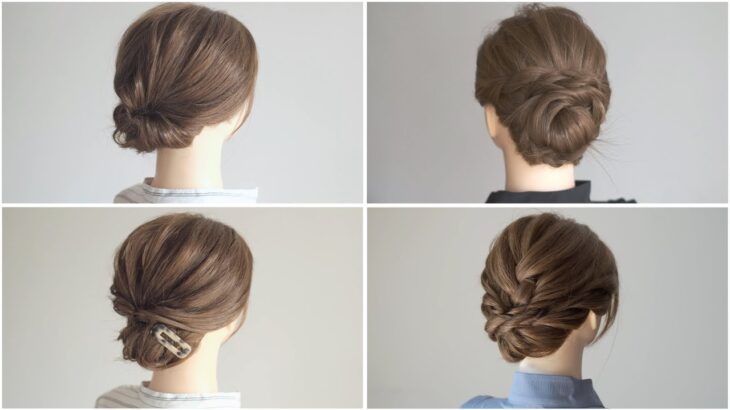 [ミディアムヘア　ロングヘア向け]結婚式に使えるヘアアレンジ4選 ll Wedding Hairstyles for Medium to Long Hair