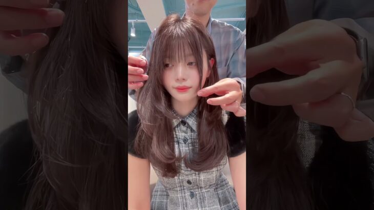 今人気なレイヤースタイルは内巻きワンカール♪ #ヘアアレンジ #music #レイヤーカット#韓国レイヤー#ロングレイヤー