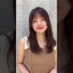 ミディアムヘアは長さのバランスが大事✨⁡レイヤーカットで巻きやすく、可愛いヘアスタイルに♪⁡#レイヤースタイル