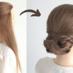 [ヘアアレンジ]三つ編みで作るロングヘアのまとめ髪 ll Braid Updo Hairstyle for Long Hair