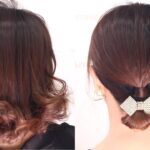 【ミディアムヘア】ヘアゴムとアクセサリで作る簡単なヘアアレンジ