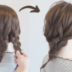 三つ編みだけで作れる簡単可愛いヘアアレンジ ll Cute and Easy Braid Hairstyle